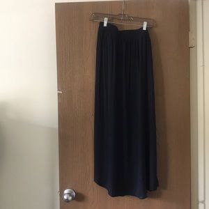 Beautiful dark blue maxi skirt